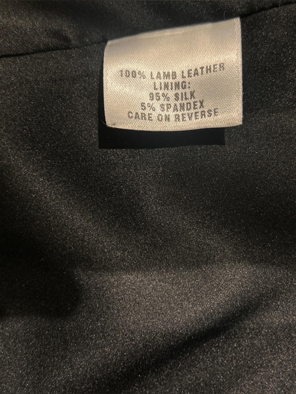 St. John couture Black Leather Braided-Trim Blazer Jacket - Picture 5 of 6